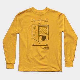 Television Patent 1949 Long Sleeve T-Shirt